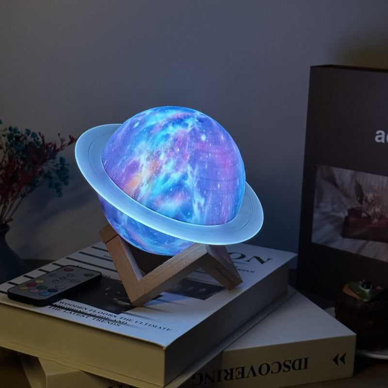 A compact wireless speaker that blends great sound with cosmic style. Features a glowing 7-color LED light and a sleek astronaut design — ideal for any room or gift.