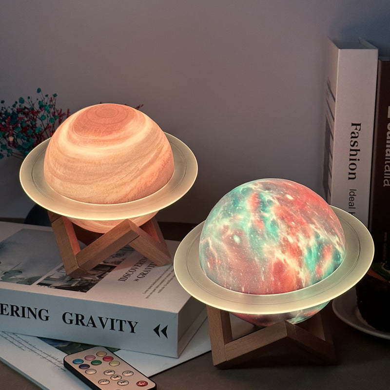 A compact wireless speaker that blends great sound with cosmic style. Features a glowing 7-color LED light and a sleek astronaut design — ideal for any room or gift.